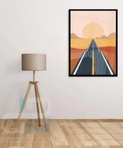 Alternative view of Abstract Landscape Scenes with Shapes