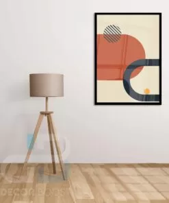 Alternative view of Abstract Colorful Shapes Art