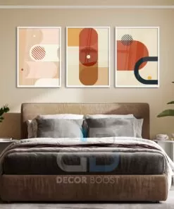 Abstract Colorful Shapes Art