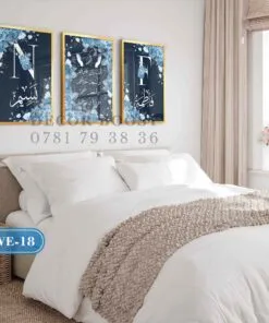 Alternative view of Custom Name with Purple Flowers