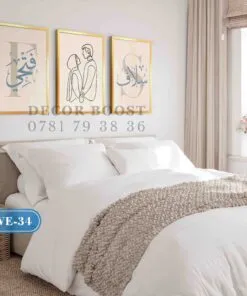 Alternative view of Custom Pink Names with Couple line Art