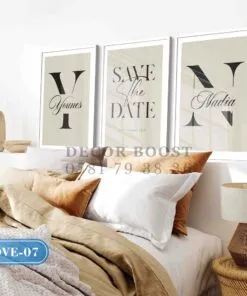 Custom Couple Names with Line Art 4