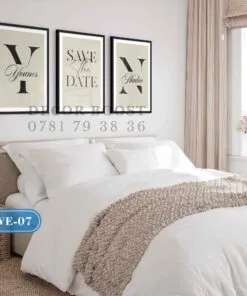 Alternative view of Custom Couple Names with Line Art 4