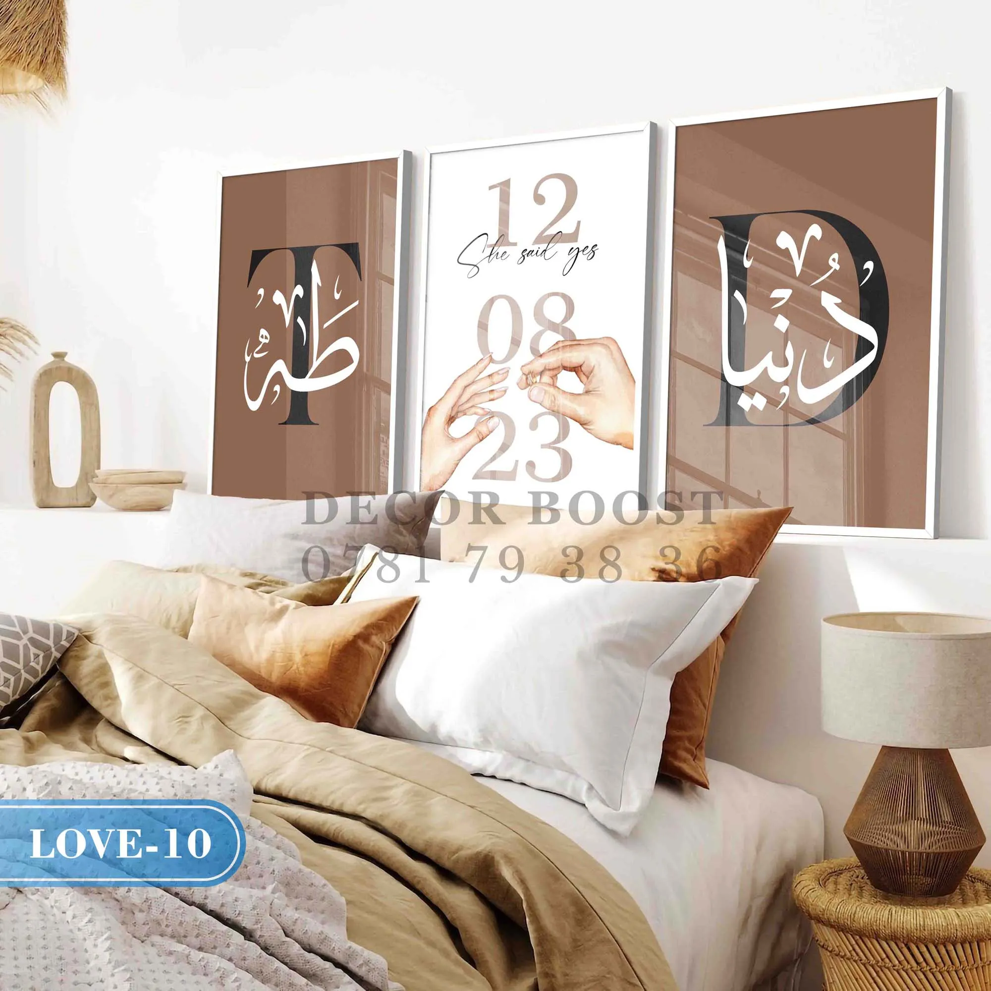 Custom Couple Names with Line Art 7