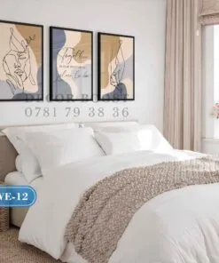 Alternative view of Couples Line Art Wall Frames 2