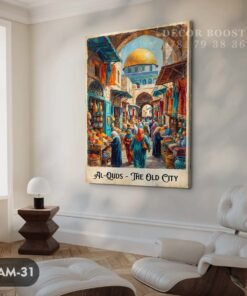 Al-Quds - The Old City Acrylic Style